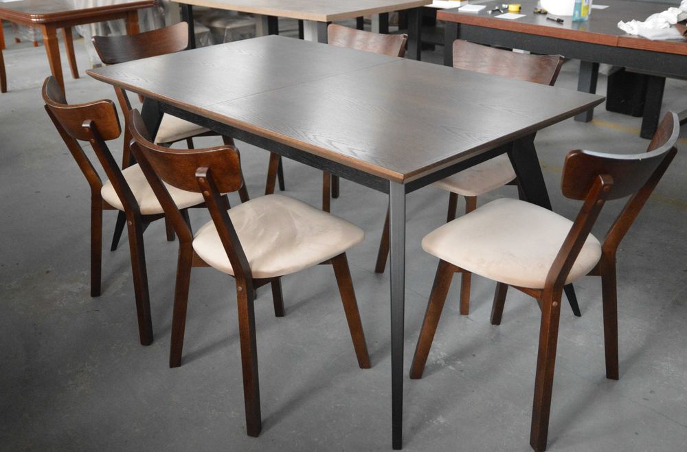 NOWY STÓŁ od 160 cm do 240 cm + 6 krzeseł -> WYPRZEDAŻ Producent