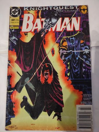 Komiks Batman 3/97 DC Tm-Semic Bat Azrael Robin Knightquest