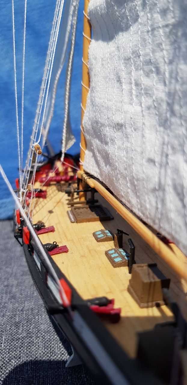Деревянный корабль "Speedy" (ручная работа моряка)