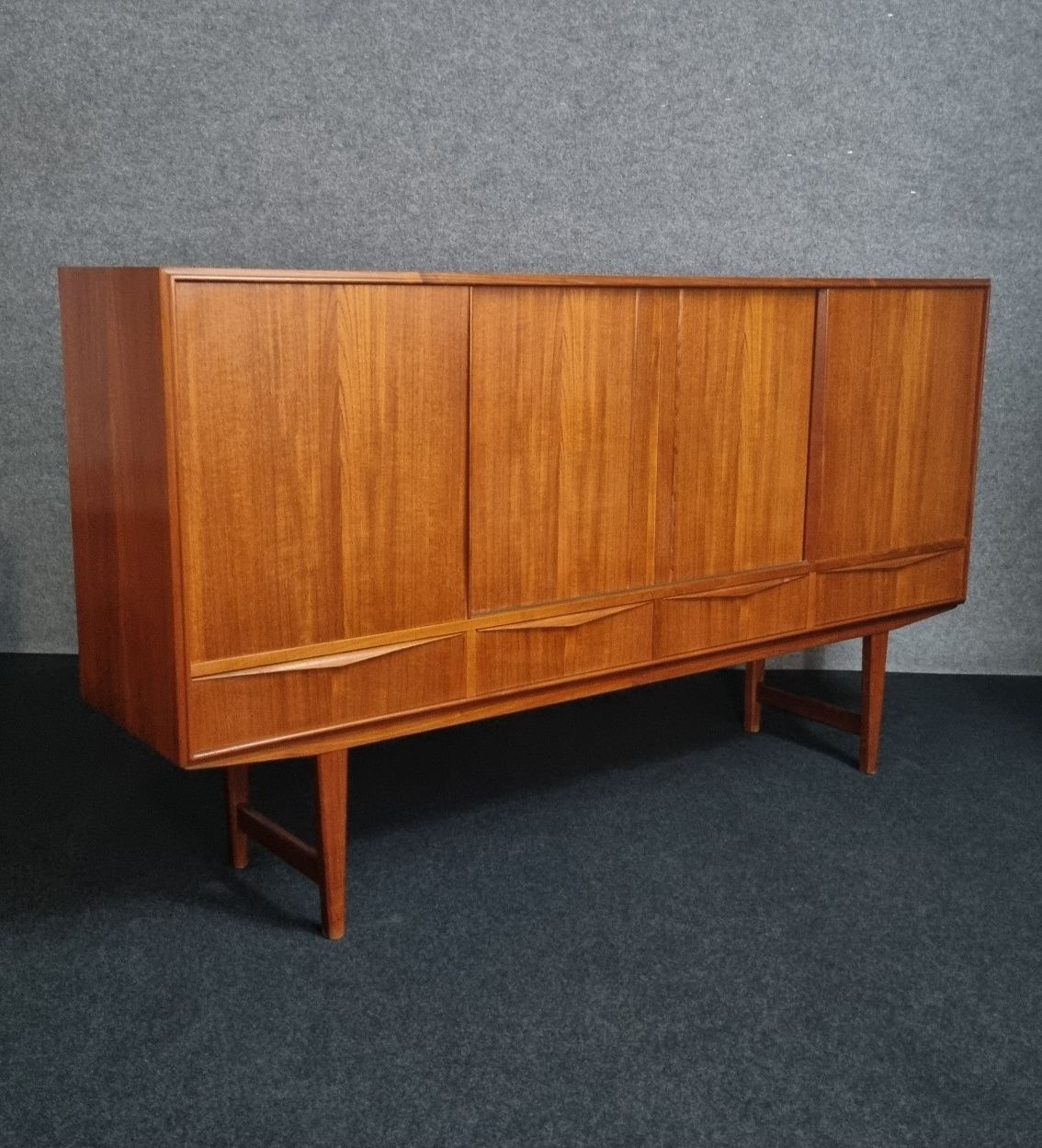 Komoda Sideboard Teak Dania lata70 Sejling Skabe