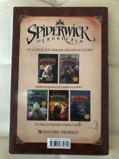 Livro "As crónicas de Spiderwick" /Livro 1 (com portes)