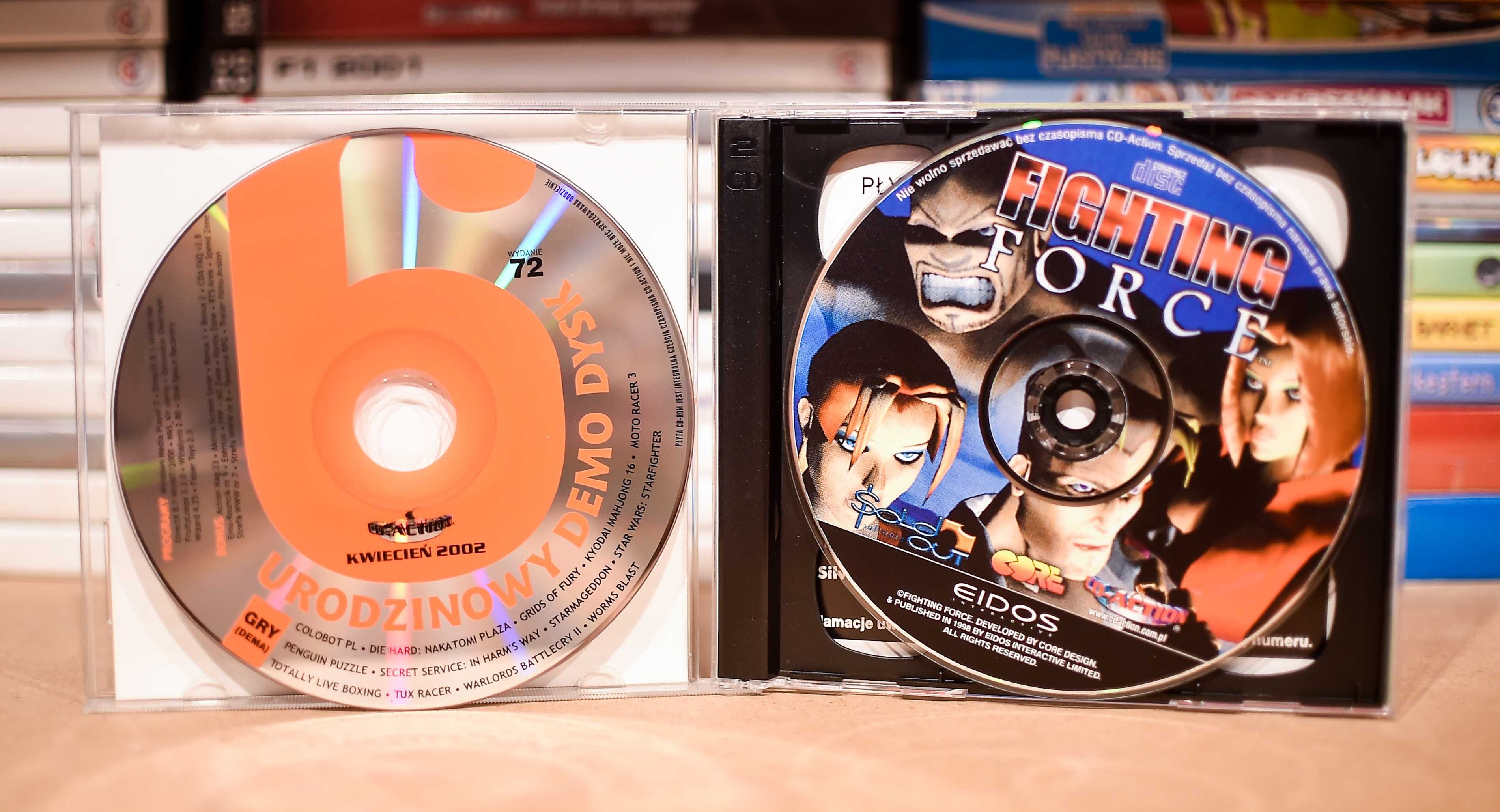 PC # CD-Action Tomb Raider / Fighting Force + D