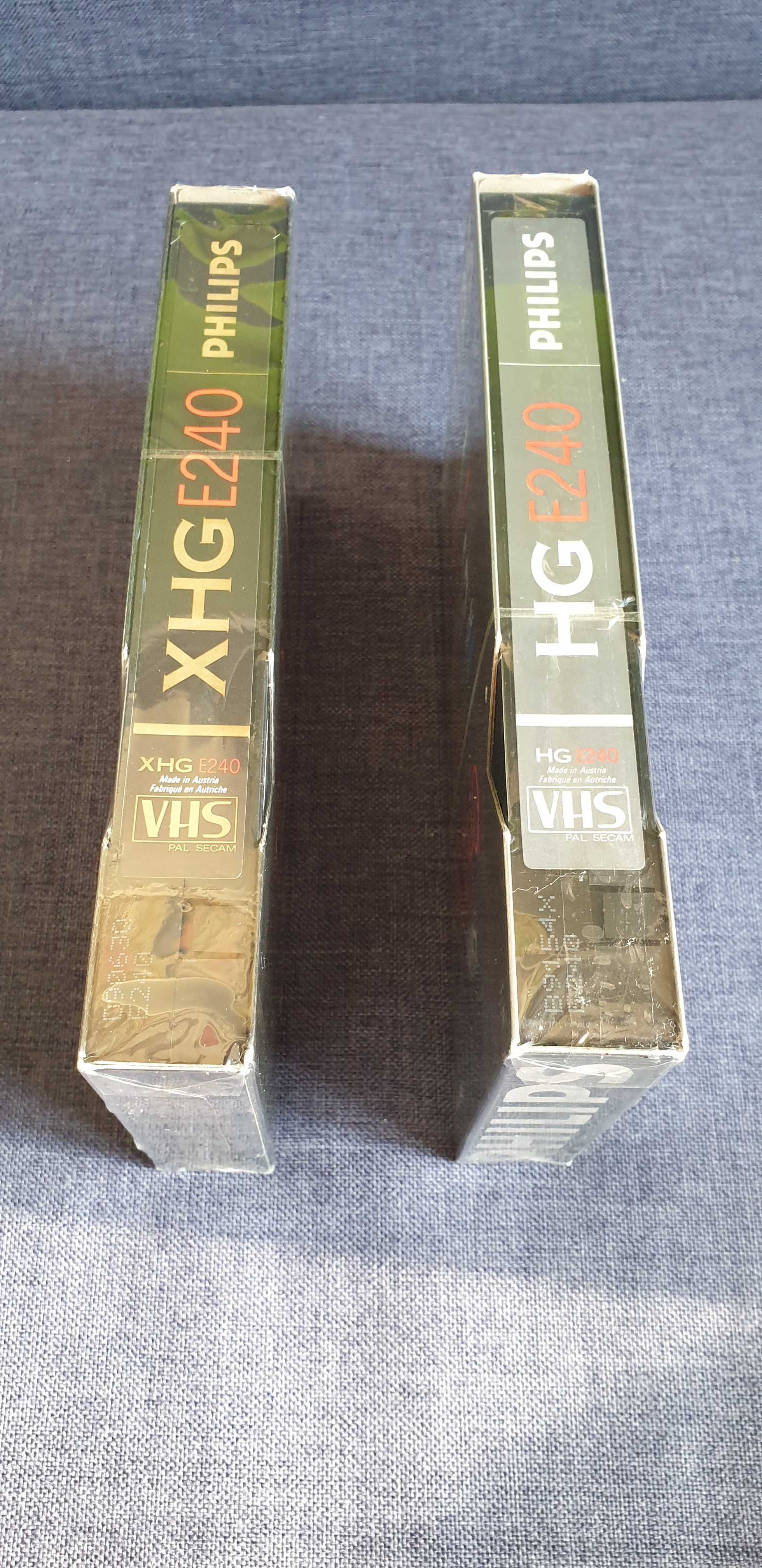 Philips XHG 240 Philips HG 240, kasety VHS, Nowe