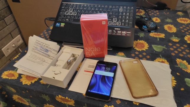 Смартфон Xiaomi Redmi Note 5A 2/16GB 5,5 ДЮЙМІВ СІРИЙ /КСИОМИ РЕДМИ