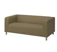 Sofá de 2 lugares modelo KLIPAN Ikea Vissle Verde