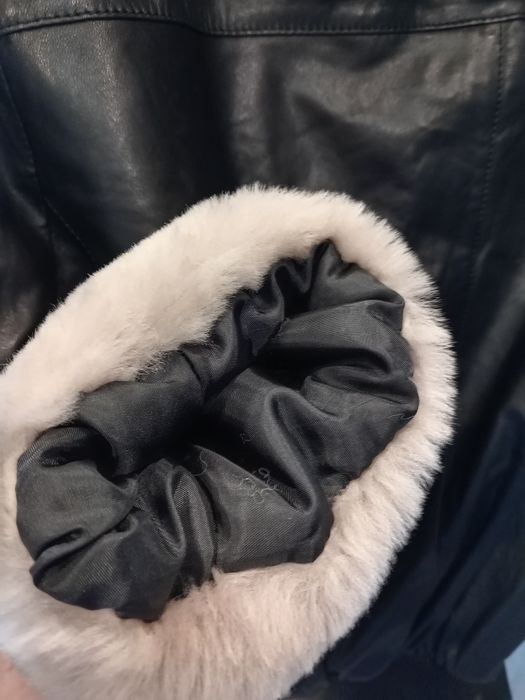 Куртка шкіряна чоловіча, модель авіатор