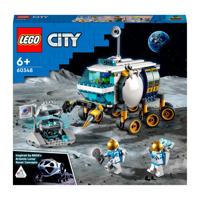 Конструктор LEGO City Space Місяць 275 деталей (60348) БЕЗ КОРОБКИ!