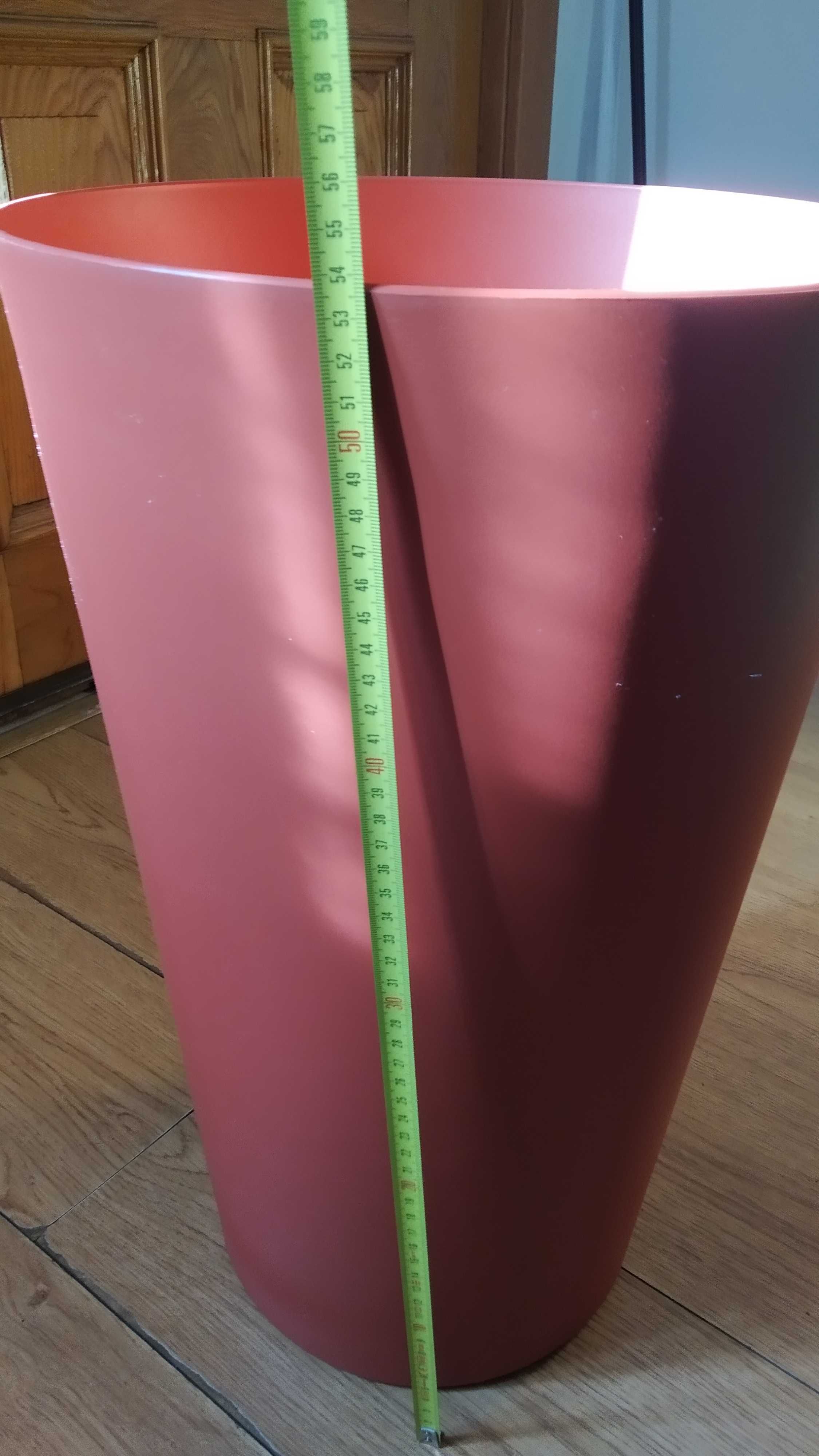Vaso resina cor terrosa / barro