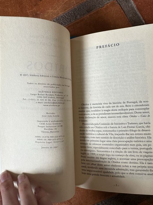 Livro Óbidos de Luís de Freitas Garcia e Marcelo Caetano