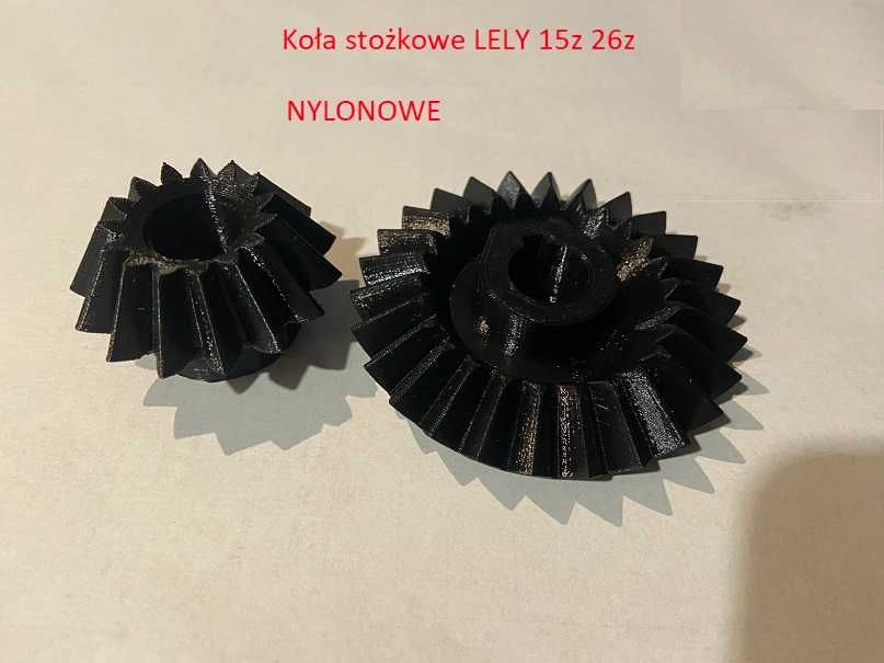 Koła zębatki przekłaniowe nylonowe do Lely 15/26z 15Z 26Z