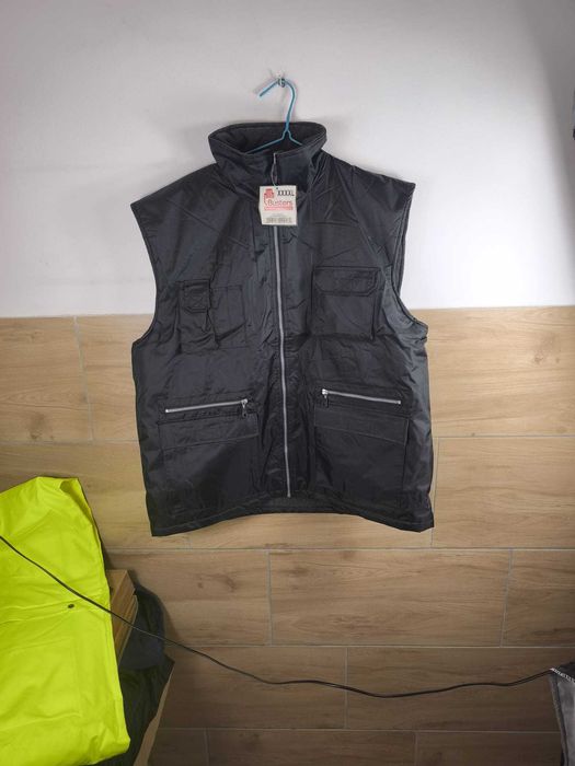 Kamizelka robocza ocieplana bodywarmer XXL polar, wodoodporna OUTLET!