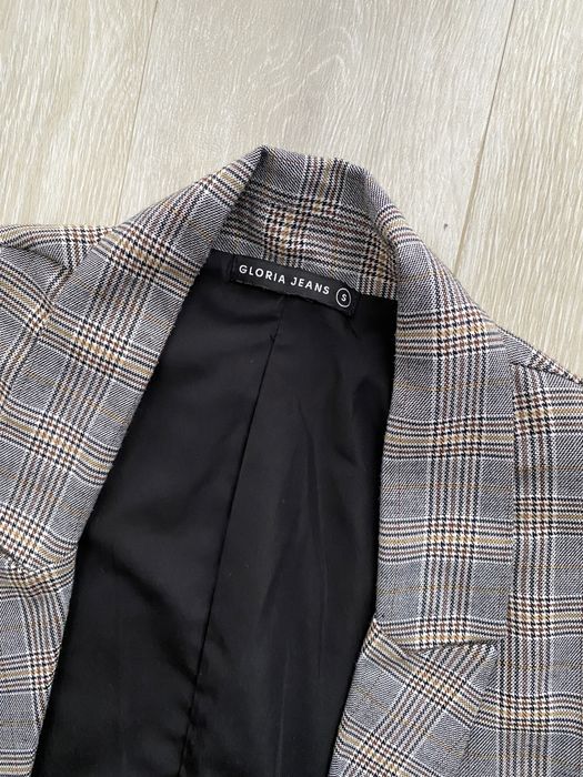 Костюм (піджак+шорти) в клітинку