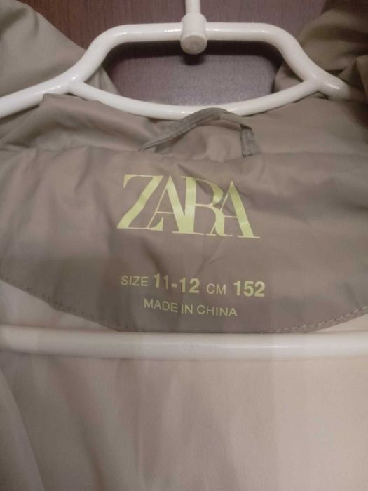 Зимняя куртка на девочку 11-12 лет Zara