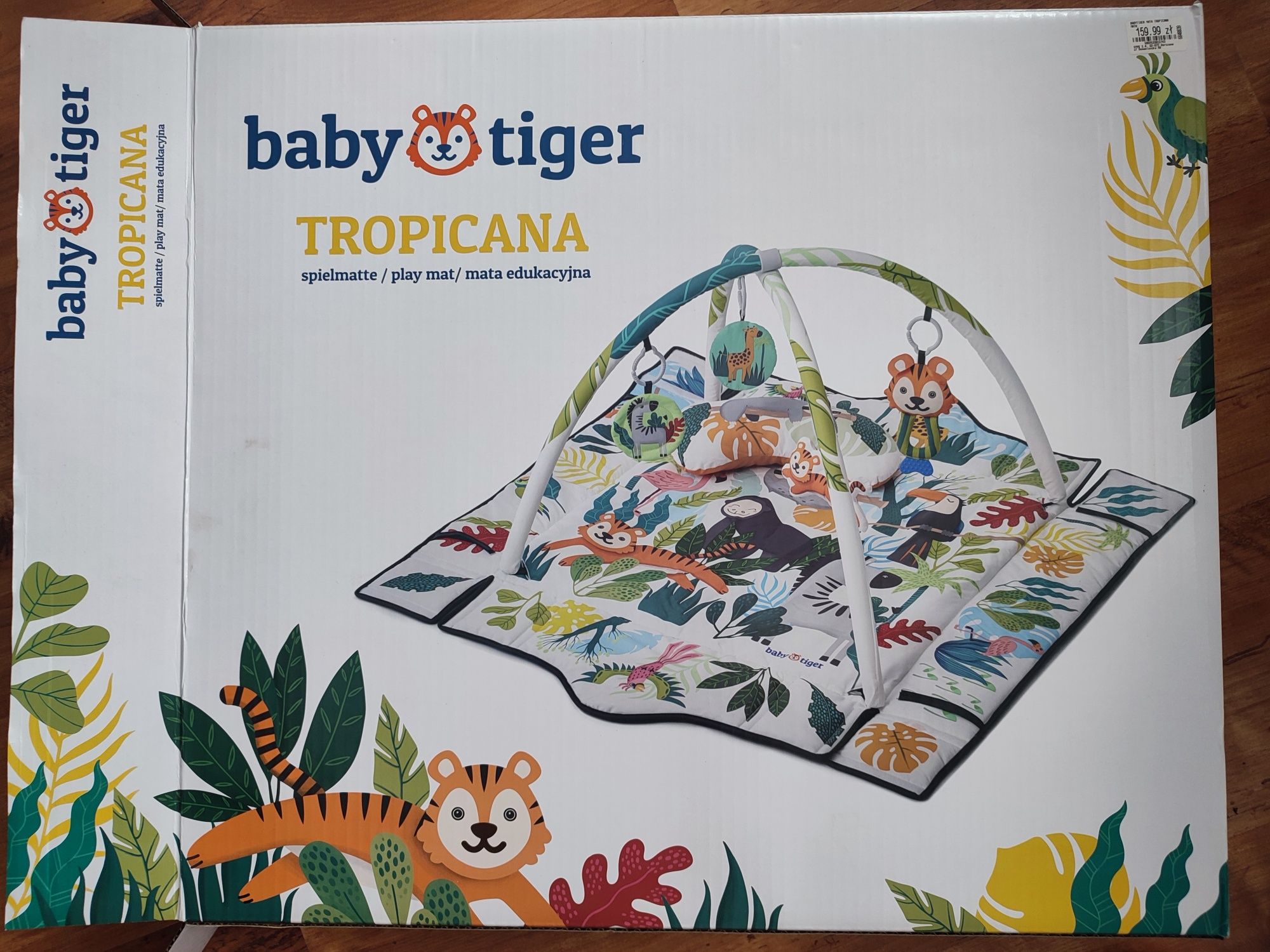 Mata edukacyjna Baby Tiger