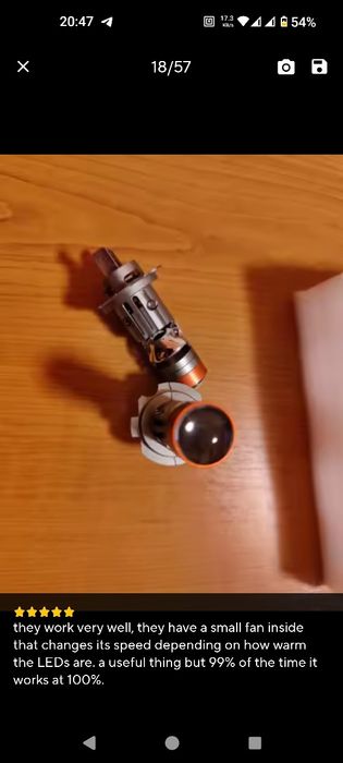 Міні лінза LED. Світлодіодні Міні лінзи H7 12-24V 110W 30000Lm Біле св