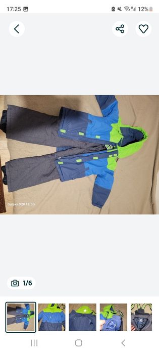 Kombinezon, spodnie, kurtka dla chłopca