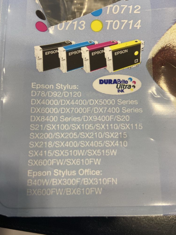 Tinteiros novos epson
