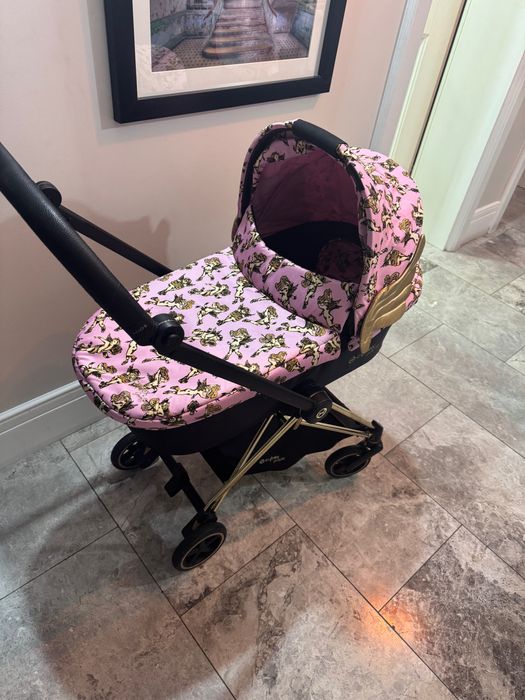 Wózek cybex, gondola, spacerówka,  fotelik, caly zestaw stan jak nowy