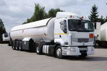 Cysterna gazowa Dromech z Renault Premium  Cysterna gazowa Dromech 2006 + Renault Premium 2008