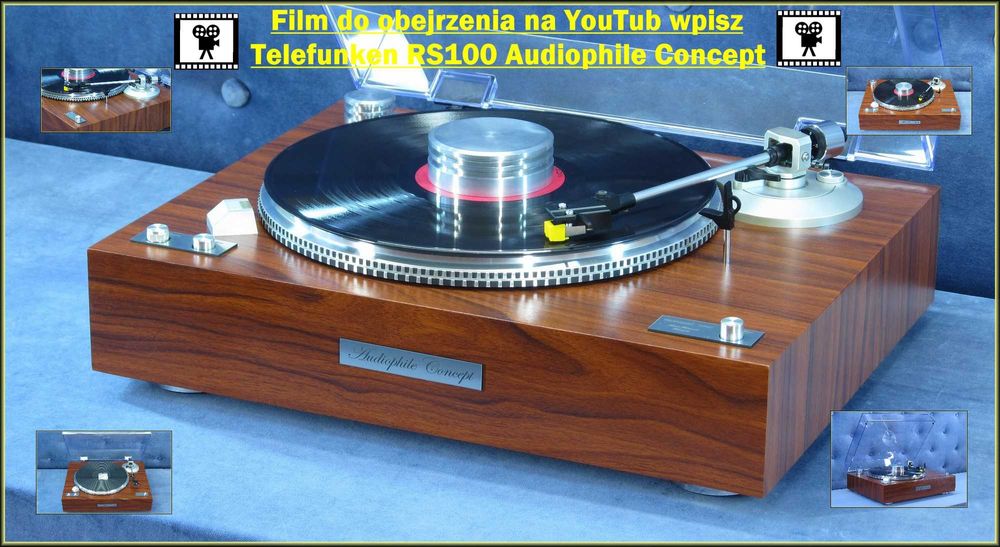 Gramofon Telefunken Odrestaurowany Audiophile Concept