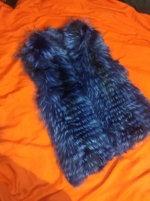 Меховой жилет жіноче хутро натуральный мех