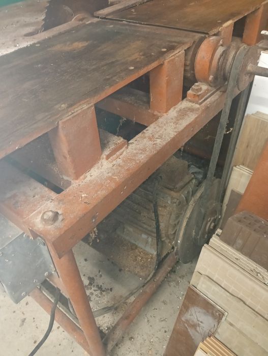 Piła tarczowa, heblarka 2w1