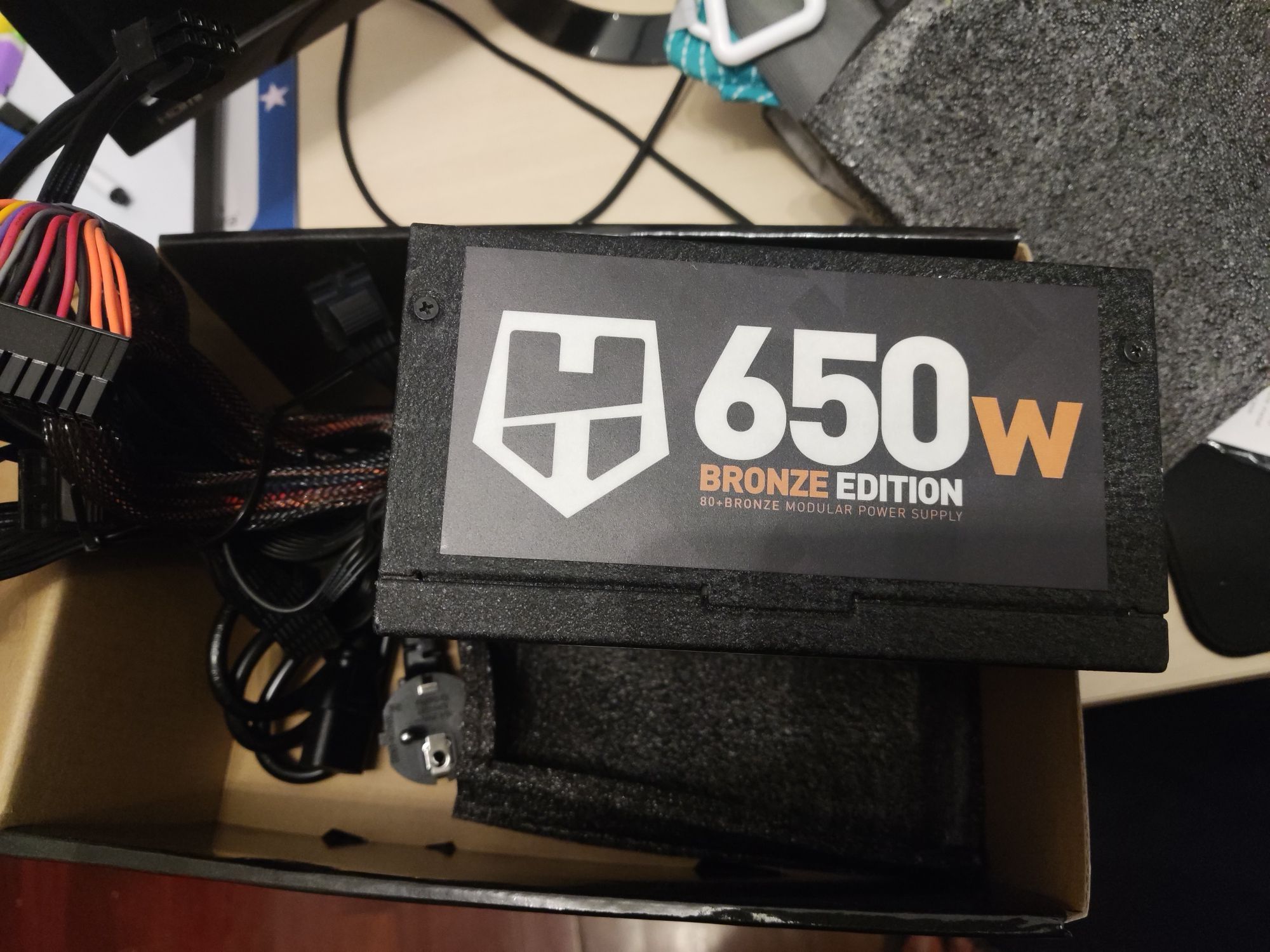 Nox 650w Bronze Edition Fonte Alimentacao