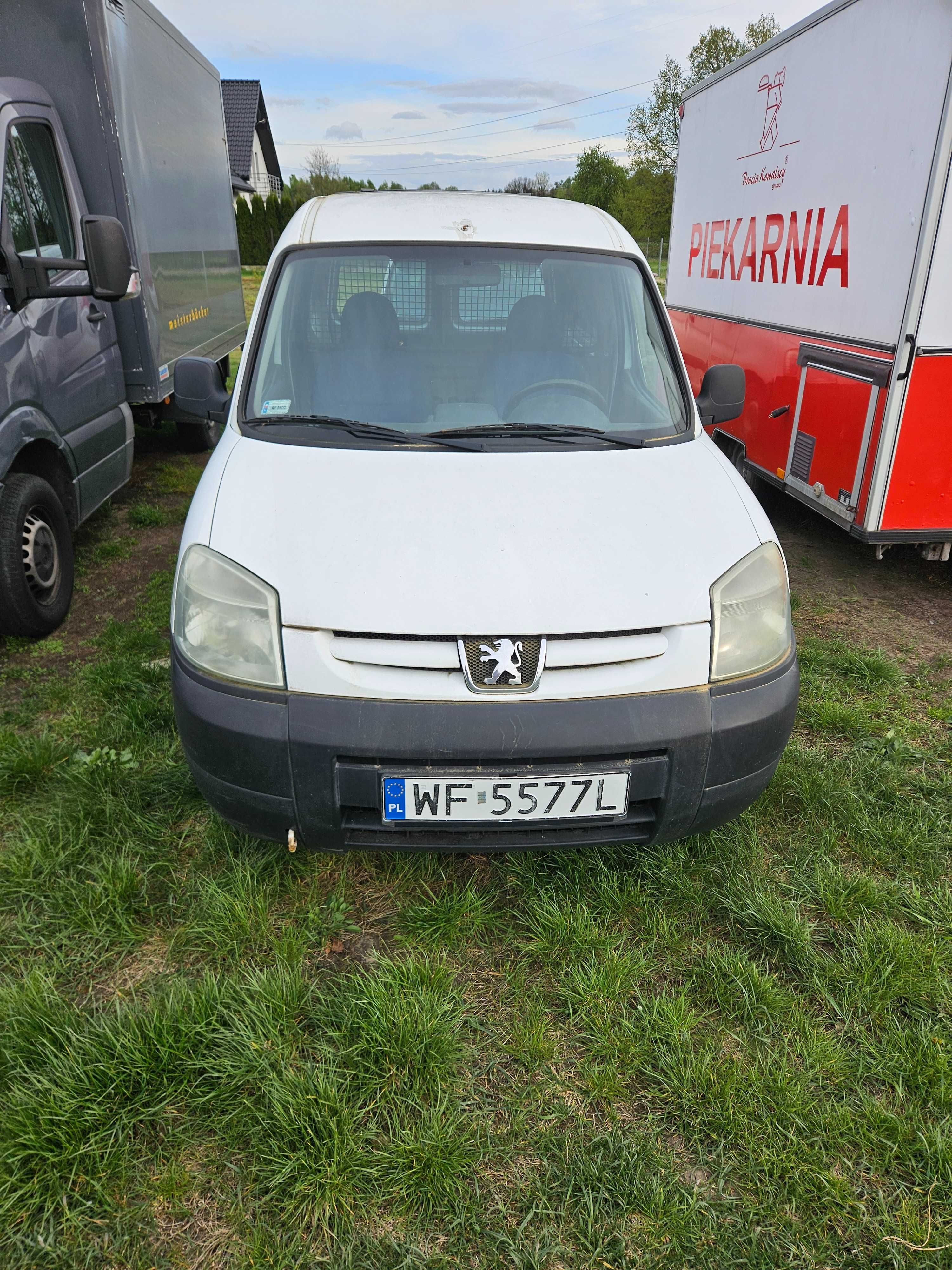Peugeot Partner Samochód Ciężarowy Van
