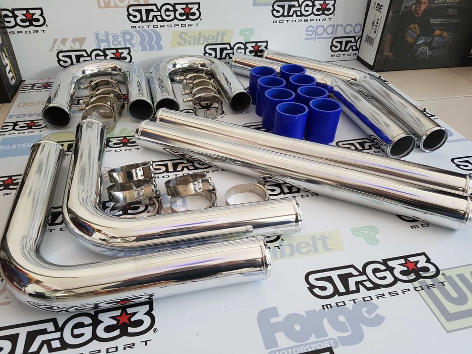 Curvas 90 45 Reduções Uniões silicone  57 63 76mm tubagens admissão ic