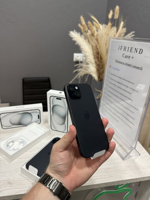 New open/box iphone 15 black 128gb black