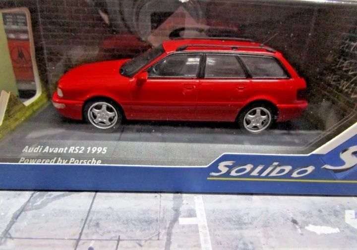 Solido 1/43 audi rs2 powered by porsche 1995