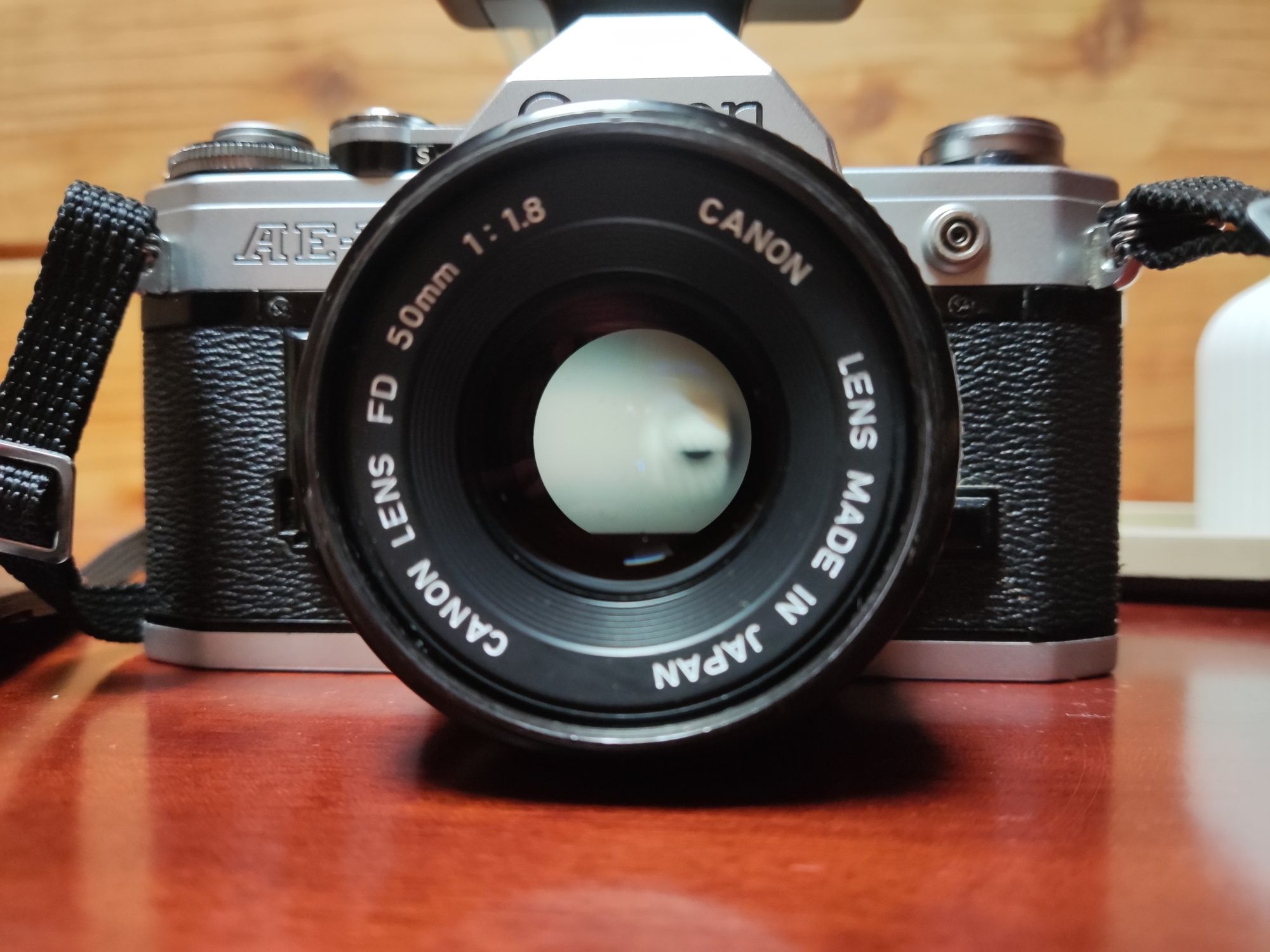 Canon Ae1 analógica com lente FD 50mm