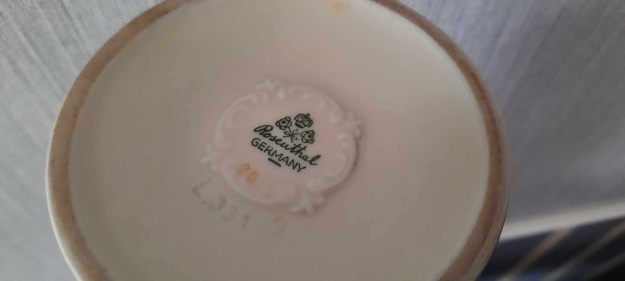 Porcelanowy wazon Flet  Rosenthal Art deco lata 40-te