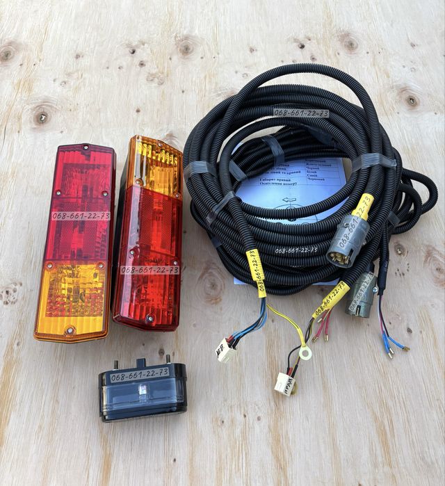 Електропроводка прицепа 2ПТС-4,ПТС6 фонарь ліхтар лед led LED проводка