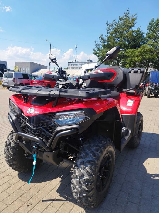 CFmoto 520 wspomaganie kufer Ełk