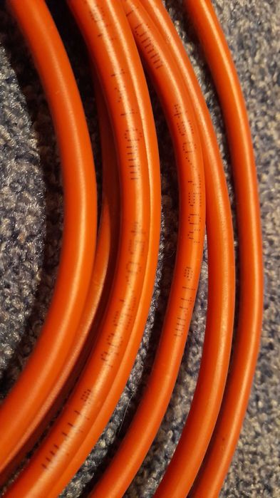 Przewód linka LgY 1x10mm2 450/750V eltrim 380cm czerwony