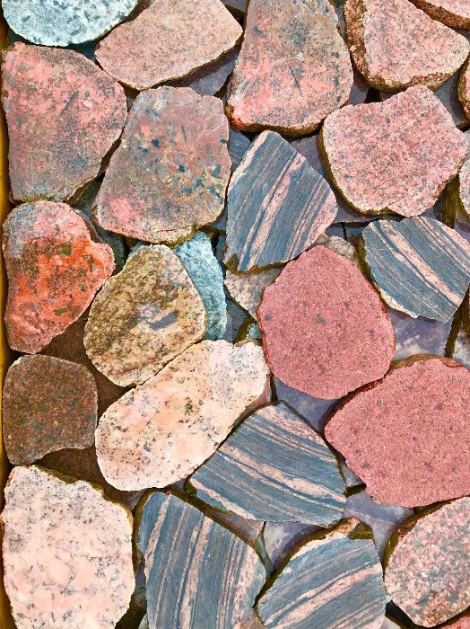 Kamień polny cięty-plastry; płytki kamienne; tarasy;schody