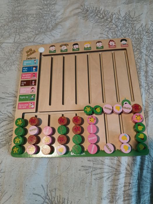 Tablica obowiązków dla dzieci