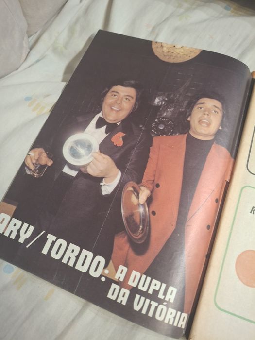 Revista televisão 1973 fernando Tordo Tourada