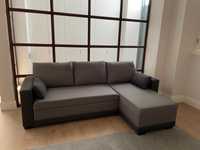 One sofa Bed, with Reversible Chaise Lounge