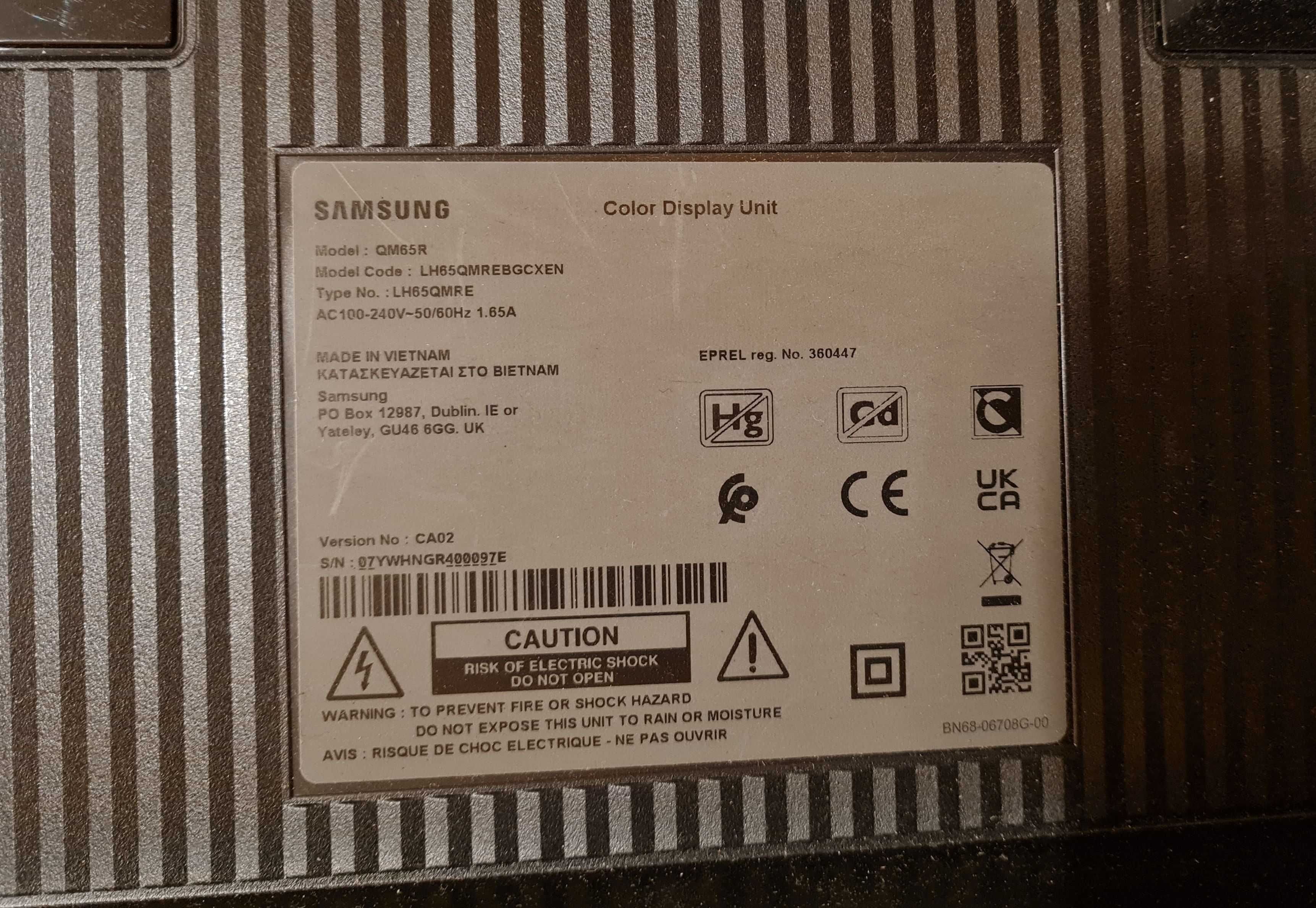 Telewizor Samsung 65 cali LH65QMCEBGCXEN