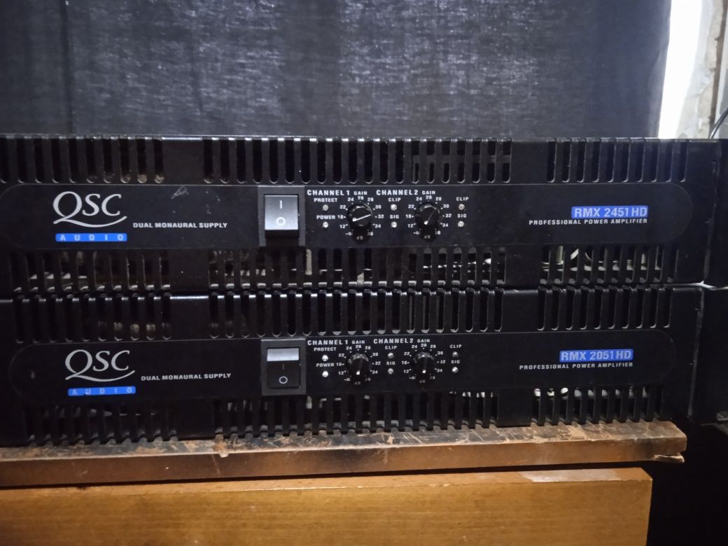 Підсилювач QSC (2sc) rmx 2051 (не park audio,crown,jtl,behringer)