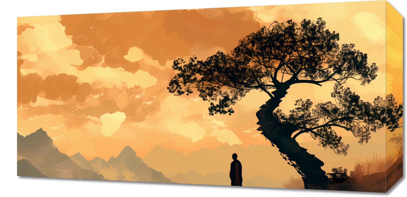 Obraz 60x30cm Zen