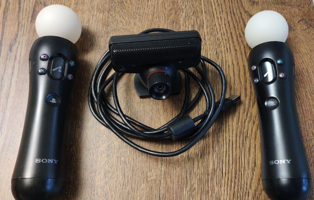 2x controller move motion różdżka PlayStation 3 4 VR PS3