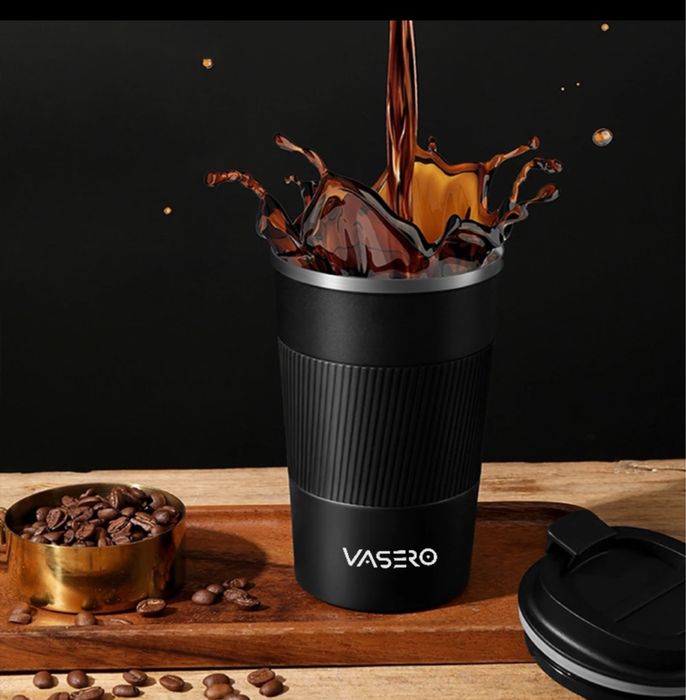 Kubek Termiczny Termos Vasero 510ml Na Kawę Herbatę Do Samochodu