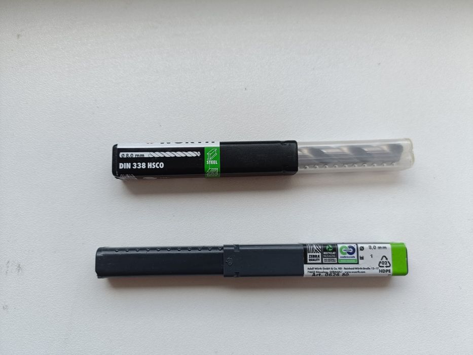 Свердла Wurth Zebra 8 HSCo