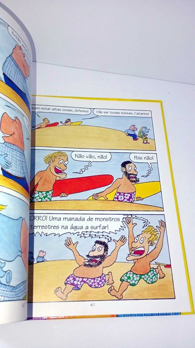 A praia da Rocha Amarela - As Aventuras do Zé leitão