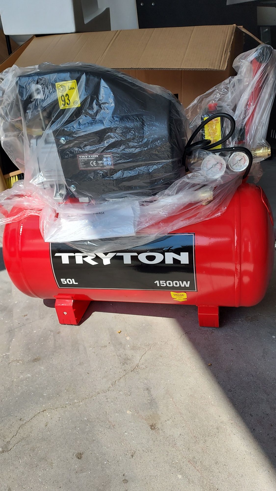 Kompresor olejowy Tryton TKO50 50l
