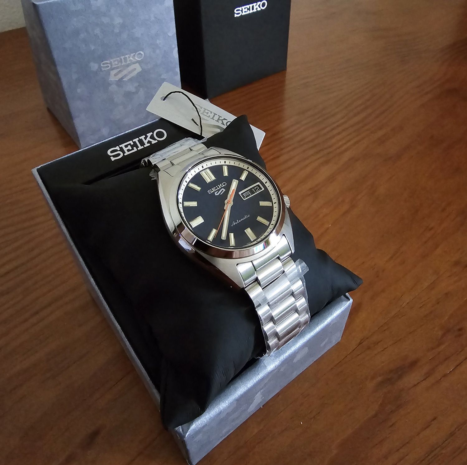 *NOVO* Seiko 5 Sports Automatic SRPK87K1 Azul (SNXS Series) 37,4mm