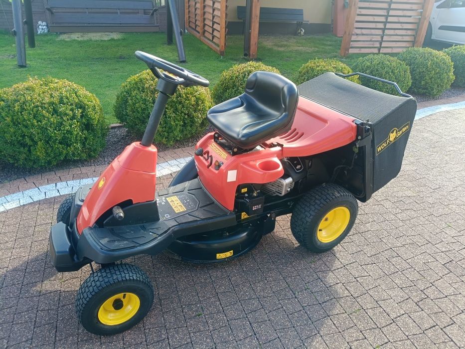 Traktorek kosiarka ładny Wolf garten